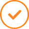Progress checkmark motif